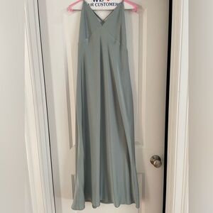 Park & Fifth Davenport Dress in Sage Green